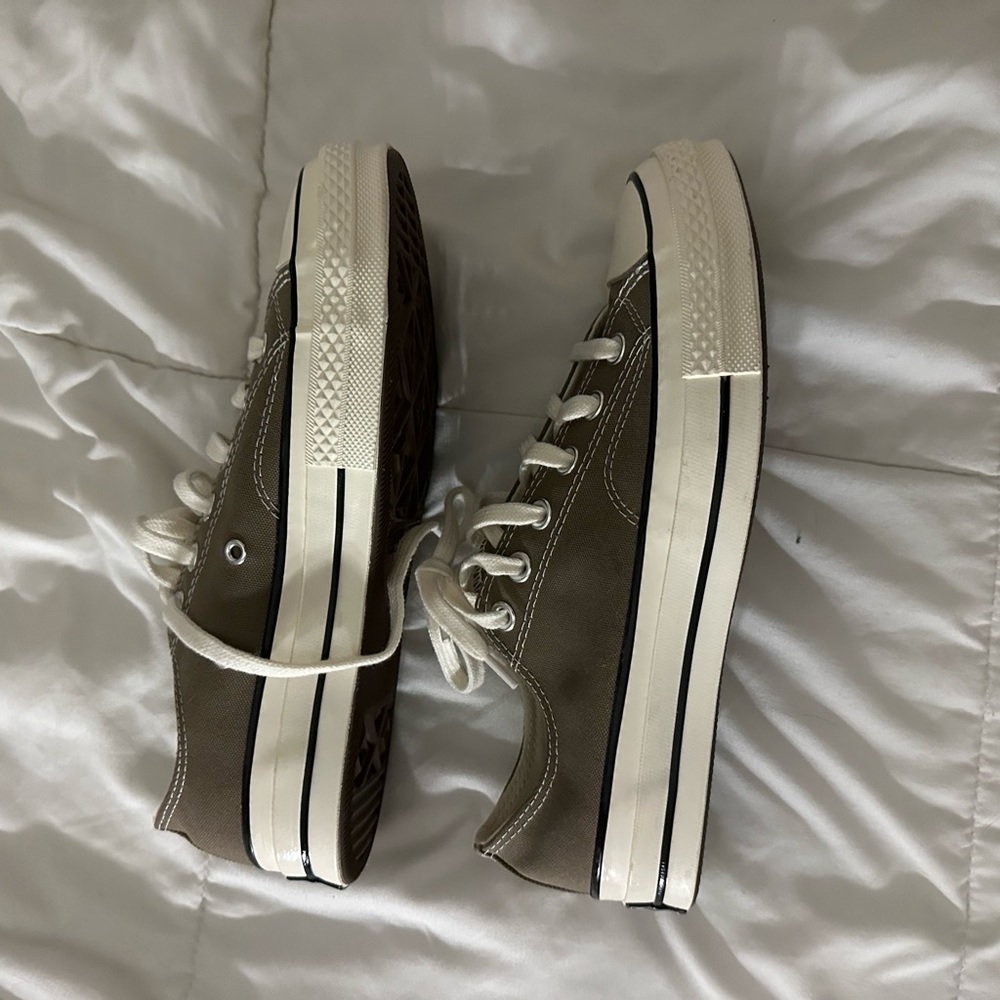 Brown Low Top Converse